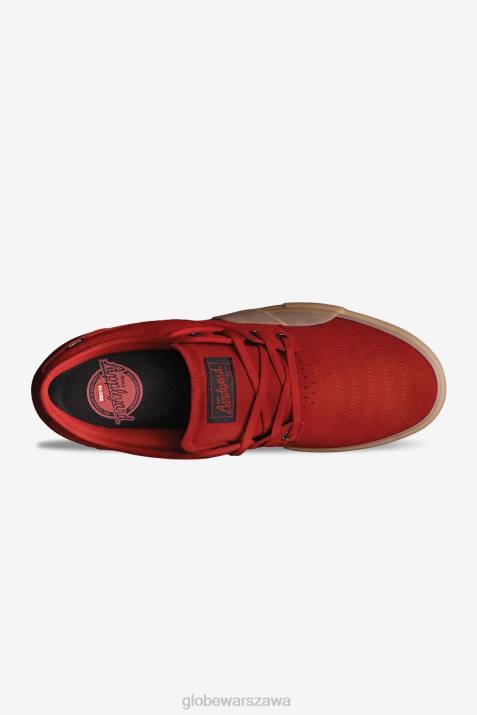 mahalo plus Globe Brand N8J483 czerwony/gumowy buty
