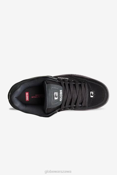 nachylenie Globe Brand N8J449 czarny/nocny/srebrny buty