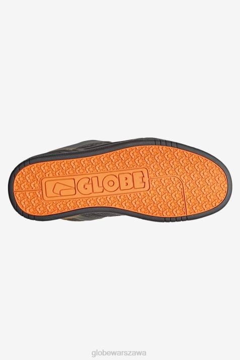 nachylenie Globe Brand N8J459 czarny/pomarańczowy blaknięcie buty