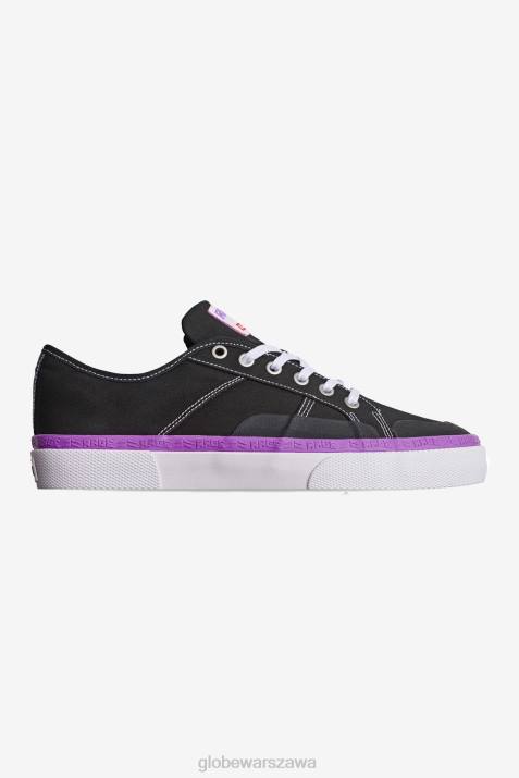 nadwyżka Globe Brand N8J411 czarny/biały/wściekłość buty