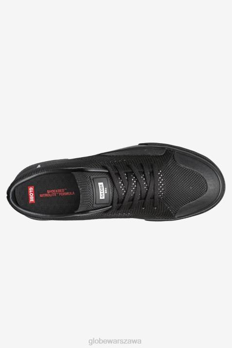 nadwyżka dzianiny Globe Brand N8J412 czarny/dzianinowy/czarny buty