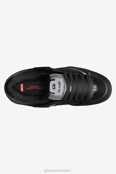 połączenie Globe Brand N8J466 czarno-szara kropka buty