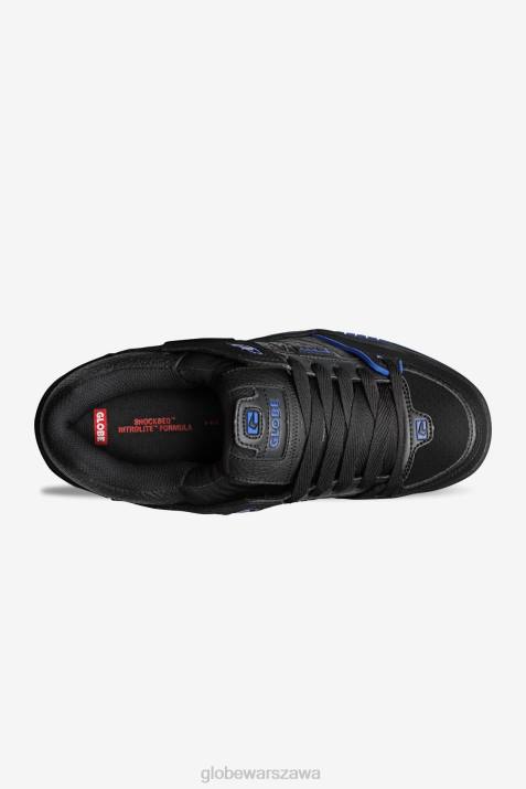 połączenie Globe Brand N8J471 czarno-niebieski buty