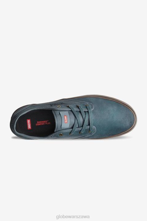 pstrokaty II Globe Brand N8J434 ciemny cień/guma buty
