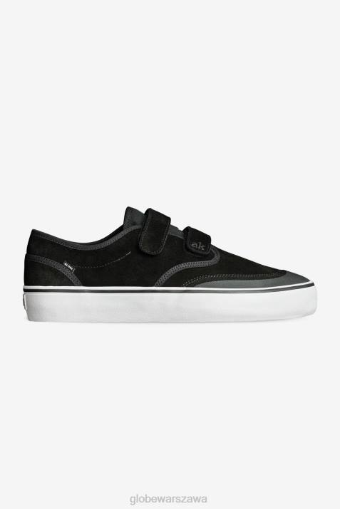 pstrokaty pasek II Globe Brand N8J422 czarny biały buty