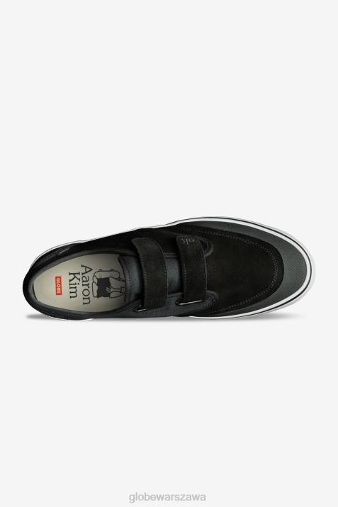 pstrokaty pasek II Globe Brand N8J422 czarny biały buty