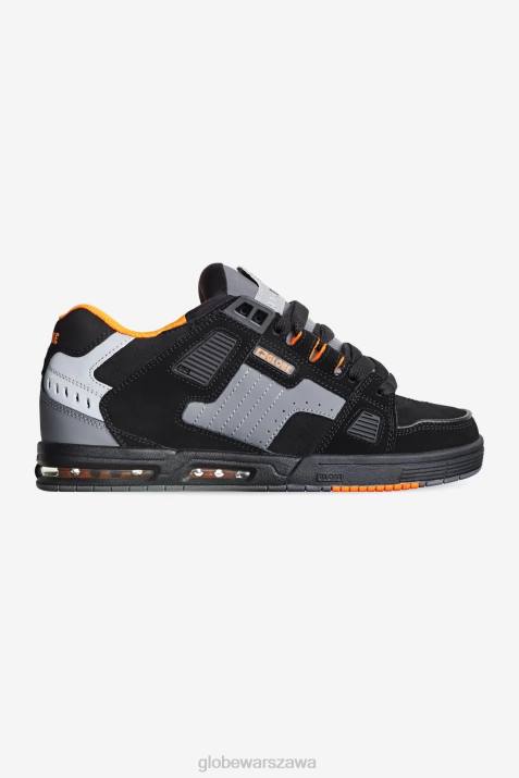 szabla Globe Brand N8J450 czarny/szary/pomarańczowy buty