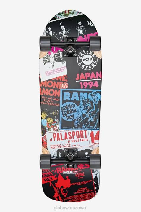cruiser z aperturą 31 cali Globe Brand N8J4113 ramones/hej ho deskorolki