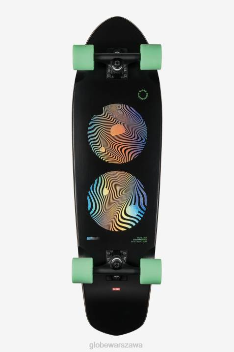 duża marynarka 32-calowa typu cruiser Globe Brand N8J4109 czarny zielony deskorolki