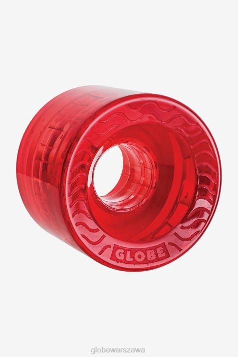 Koło typu cruiser retro flex 58mm Globe Brand N8J4263 przezroczysty/czerwony deskorolki