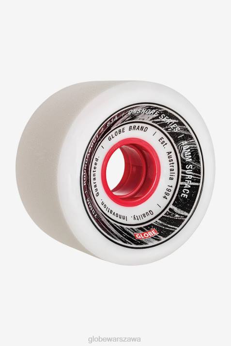 rondo nabrzeżne koło 70mm Globe Brand N8J4258 biało - czerwony deskorolki