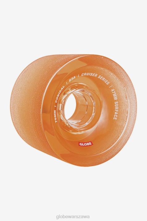 stożkowe koło typu cruiser 70mm Globe Brand N8J4261 czysty bursztyn deskorolki