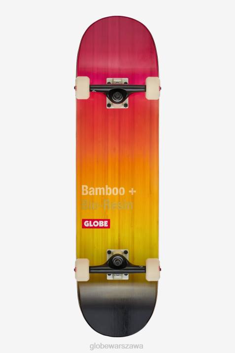 kierownica g3 8,25" kompletna Globe Brand N8J4170 bambus/różowy czarny blaknięcie deskorolki