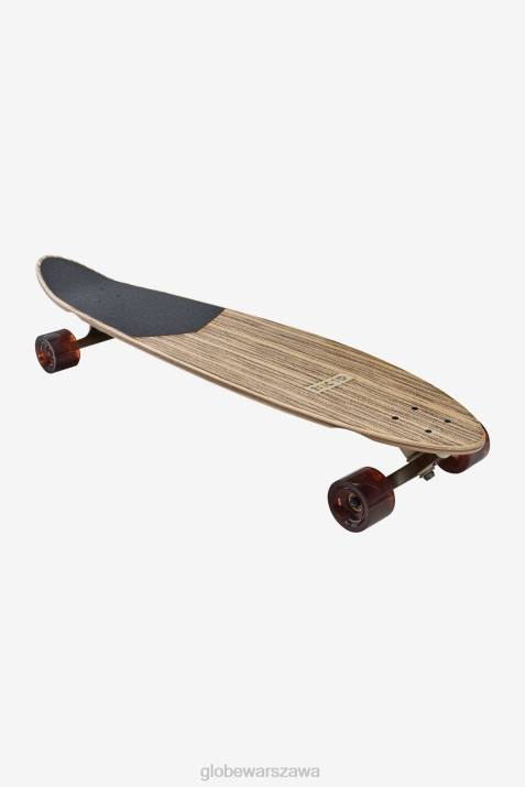 Klasyczny longboard pinner 40 cali Globe Brand N8J4138 zebrawood/uosobienie deskorolki