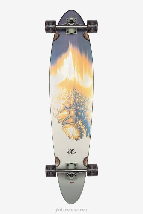 Klasyczny longboard pinner 40 cali Globe Brand N8J4151 złota żyła deskorolki