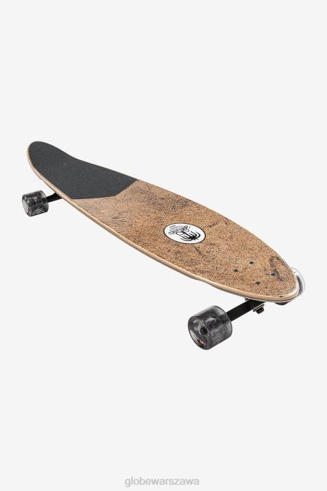 Klasyczny longboard pinner 40 cali Globe Brand N8J4156 kokosowy/czarny przypływ deskorolki