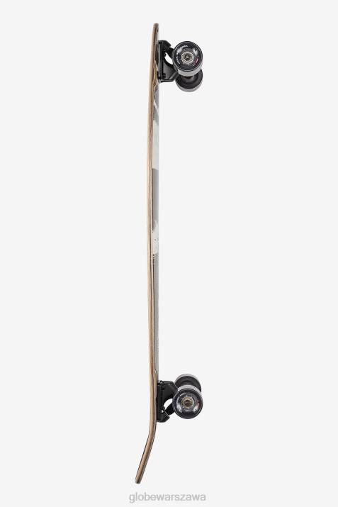 Klasyczny longboard pinner 40 cali Globe Brand N8J4156 kokosowy/czarny przypływ deskorolki
