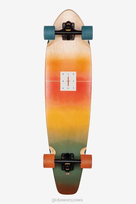 ponadczasowy longboard 35 cali Globe Brand N8J4146 ombre deskorolki