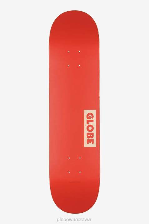 Goodstock 7,75 cala Globe Brand N8J4219 czerwony deskorolki
