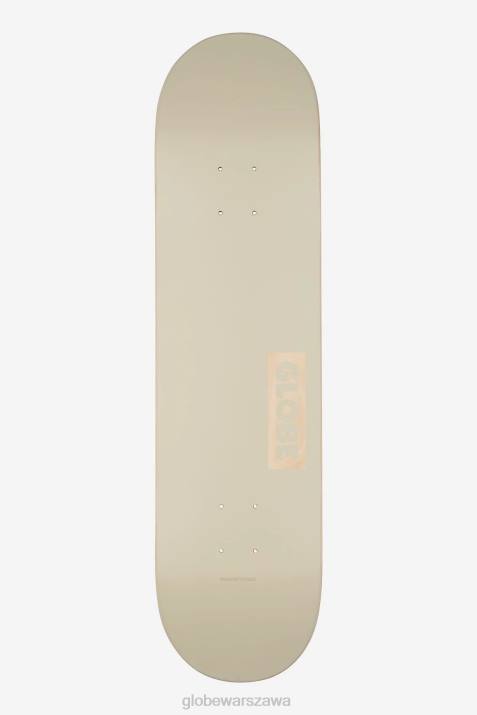 Goodstock 8,0-calowy deck Globe Brand N8J4212 złamana biel deskorolki