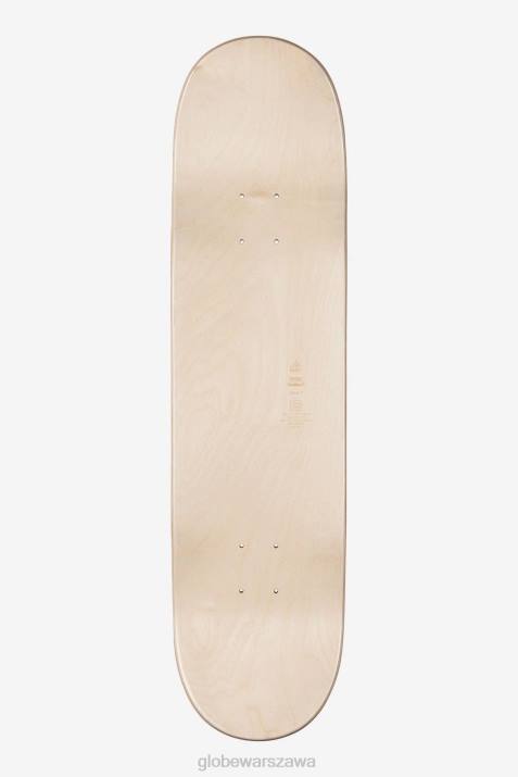 Goodstock 8,0-calowy deck Globe Brand N8J4212 złamana biel deskorolki