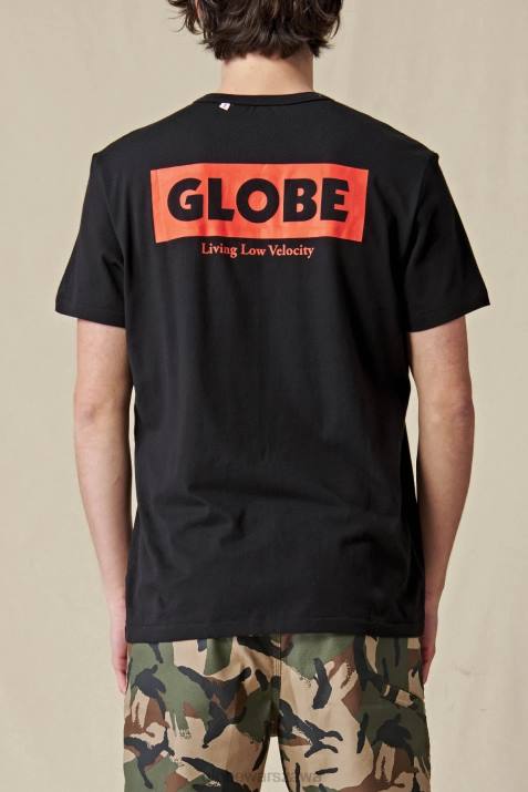 Koszulka Living Low Speed Globe Brand N8J4291 czarny odzież