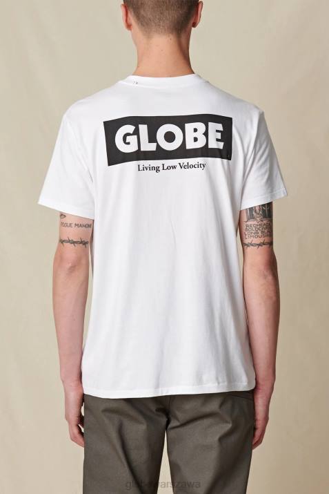 Koszulka Living Low Speed Globe Brand N8J4293 biały odzież