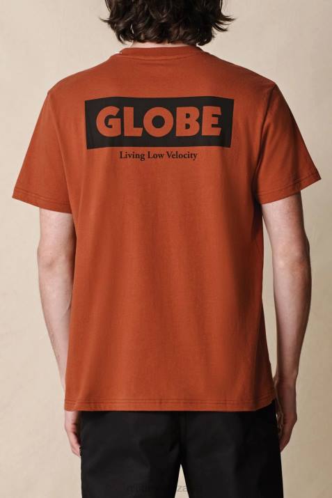 Koszulka Living Low Speed Globe Brand N8J4307 ciemny orzech odzież