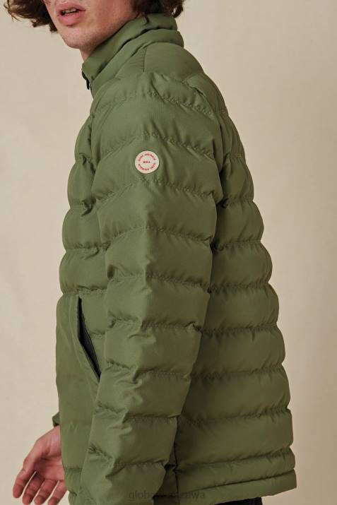 doskonała kurtka puchowa Globe Brand N8J4336 Oliwa odzież
