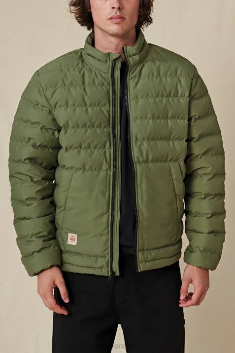 doskonała kurtka puchowa Globe Brand N8J4336 Oliwa odzież