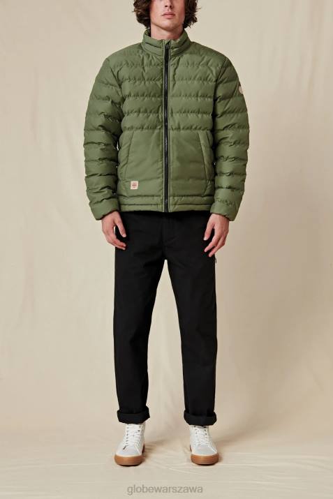 doskonała kurtka puchowa Globe Brand N8J4336 Oliwa odzież