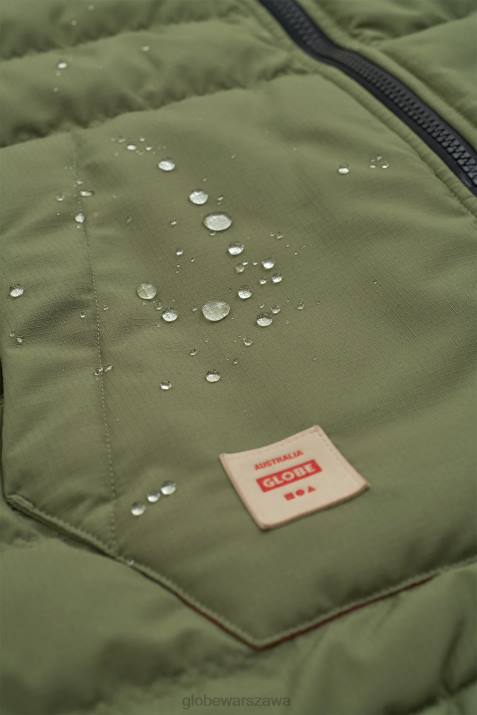 doskonała kurtka puchowa Globe Brand N8J4336 Oliwa odzież