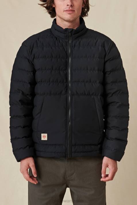 doskonała kurtka puchowa Globe Brand N8J4337 czarny odzież