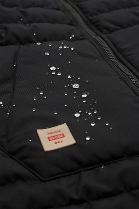 doskonała kurtka puchowa Globe Brand N8J4337 czarny odzież